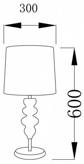 Настольная лампа декоративная Lucia Tucci Bristol 8 BRISTOL T897.1 в Покачах - pokachi.ok-mebel.com | фото 3