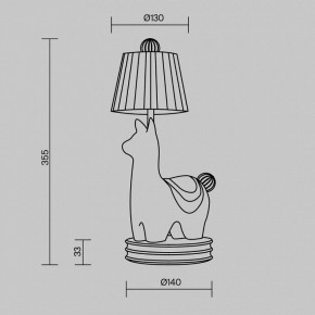 Настольная лампа декоративная Maytoni Senor Alpaca MOD377TL-L5W3K в Покачах - pokachi.ok-mebel.com | фото 10