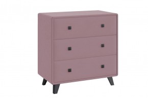 НИКОЛЬ Комод 3 ящика (розовый) в Покачах - pokachi.ok-mebel.com | фото