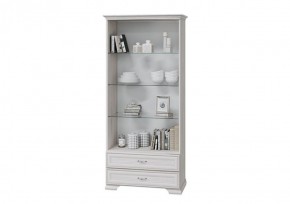 НИКОЛЬ Шкаф-витрина с 2 ст.дв. и 2 ящика в Покачах - pokachi.ok-mebel.com | фото 2