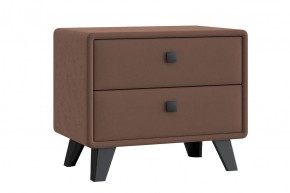 НИКОЛЬ Тумба широкая 2 ящика (шоколад) в Покачах - pokachi.ok-mebel.com | фото