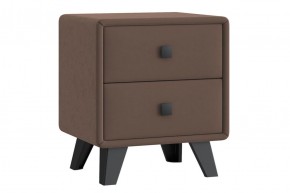 НИКОЛЬ Тумба узкая 2 ящика (шоколад) в Покачах - pokachi.ok-mebel.com | фото
