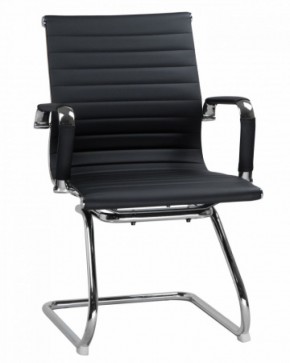 Офисное кресло для посетителей LMR-102N Черный в Покачах - pokachi.ok-mebel.com | фото