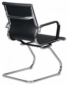 Офисное кресло для посетителей LMR-102N Черный в Покачах - pokachi.ok-mebel.com | фото 3