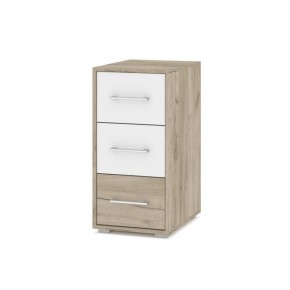 ОЛИВИЯ О62 Комод-тумба (дуб серый/белый) в Покачах - pokachi.ok-mebel.com | фото