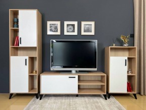 ОСКАР TRIO Гостиная (дуб золотой/белый) в Покачах - pokachi.ok-mebel.com | фото 2