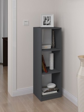 Пенал открытый мини Дублин (Графит) в Покачах - pokachi.ok-mebel.com | фото 2
