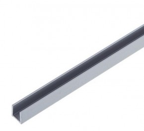 Планка торцевая "П" 4 мм для стеновой панели (алюминий) в Покачах - pokachi.ok-mebel.com | фото 1