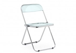 Пластиковый стул Fold складной clear gray-blue в Покачах - pokachi.ok-mebel.com | фото