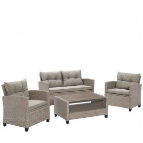 Плетеный комплект мебели с диваном AFM-804B Beige в Покачах - pokachi.ok-mebel.com | фото 2