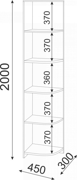 Подростковая ОСТИН (модульная) в Покачах - pokachi.ok-mebel.com | фото 32