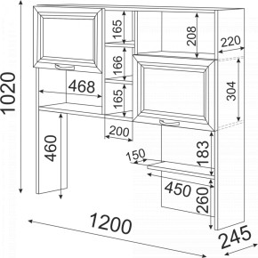 Подростковая ОСТИН (модульная) в Покачах - pokachi.ok-mebel.com | фото 43