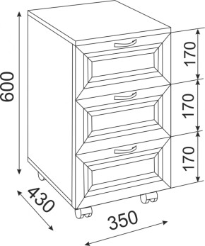 Подростковая ОСТИН (модульная) в Покачах - pokachi.ok-mebel.com | фото 53