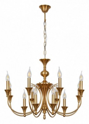 Подвесная люстра Arte Lamp Collinetta A4094LM-12PB в Покачах - pokachi.ok-mebel.com | фото 2