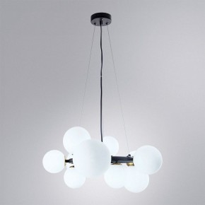 Подвесная люстра Arte Lamp Gemini A2243SP-10BK в Покачах - pokachi.ok-mebel.com | фото 3