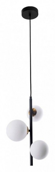 Подвесная люстра Arte Lamp Gemini A2243SP-3BK в Покачах - pokachi.ok-mebel.com | фото 2