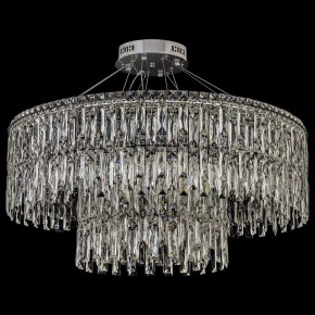 Подвесная люстра Arti Lampadari Ovindoli Nickel Ovindoli L 1.5.80+40.100 N в Покачах - pokachi.ok-mebel.com | фото 3