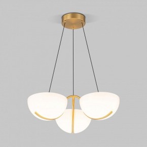 Подвесная люстра Eurosvet Emisfero 50083/3 LED золото в Покачах - pokachi.ok-mebel.com | фото 2