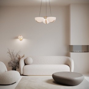 Подвесная люстра Eurosvet Emisfero 50083/3 LED золото в Покачах - pokachi.ok-mebel.com | фото 4