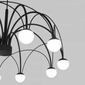 Подвесная люстра Eurosvet Ragno 90034/10 LED черный в Покачах - pokachi.ok-mebel.com | фото 6