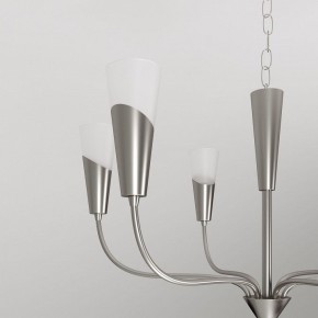 Подвесная люстра Eurosvet Rhyton 60167/6 никель в Покачах - pokachi.ok-mebel.com | фото 8