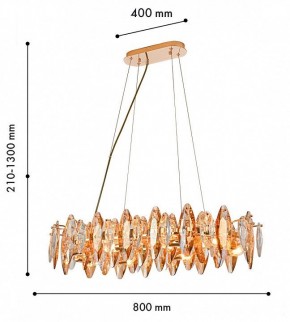 Подвесная люстра Favourite Glans 4719-8PC в Покачах - pokachi.ok-mebel.com | фото 4