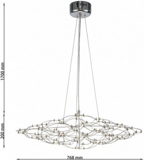 Подвесная люстра Favourite Thinner 4305-8P в Покачах - pokachi.ok-mebel.com | фото 5