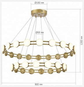Подвесная люстра ST-Luce MONRO SL6610.203.36 в Покачах - pokachi.ok-mebel.com | фото 4