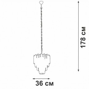 Подвесная люстра Vitaluce V58470 V58470-8/5 в Покачах - pokachi.ok-mebel.com | фото 4