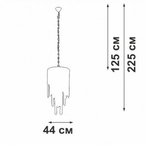 Подвесная люстра Vitaluce V5885 V5885-9/7 в Покачах - pokachi.ok-mebel.com | фото 3