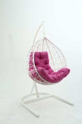 Подвесное кресло Бароло (белый/розовый) в Покачах - pokachi.ok-mebel.com | фото