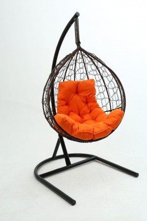 Подвесное кресло Бароло (коричневый/оранжевый) в Покачах - pokachi.ok-mebel.com | фото
