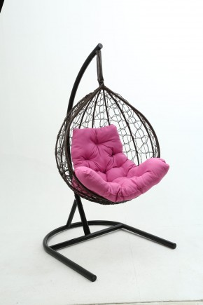 Подвесное кресло Бароло (коричневый/розовый) в Покачах - pokachi.ok-mebel.com | фото
