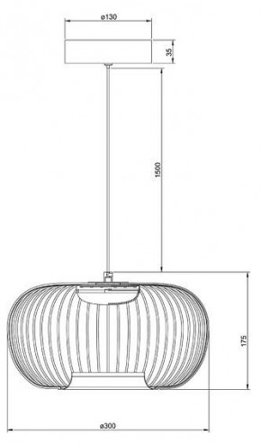 Подвесной светильник Arte Lamp Flare A3527SP-12BK в Покачах - pokachi.ok-mebel.com | фото 3