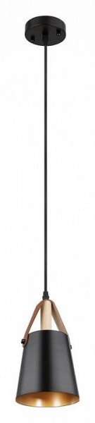 Подвесной светильник Arte Lamp Thomas A7032SP-1BK в Покачах - pokachi.ok-mebel.com | фото 2