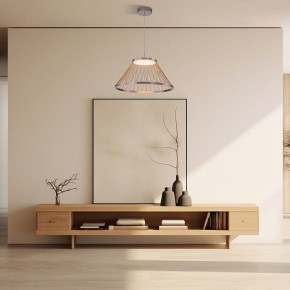 Подвесной светильник Eurosvet Cesta 40017/1 LED коричневый в Покачах - pokachi.ok-mebel.com | фото 4