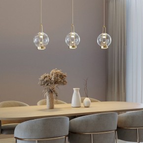 Подвесной светильник Eurosvet Frasco 50267/1 LED латунь в Покачах - pokachi.ok-mebel.com | фото 3