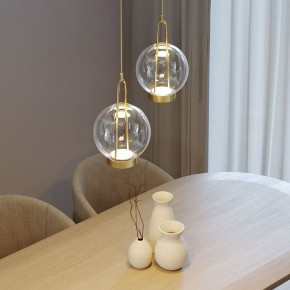 Подвесной светильник Eurosvet Frasco 50267/1 LED латунь в Покачах - pokachi.ok-mebel.com | фото 4