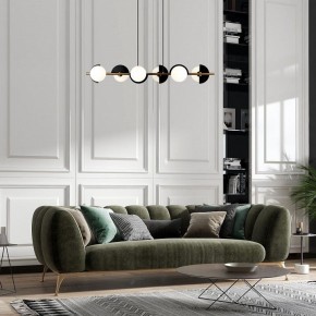 Подвесной светильник Eurosvet Moity 70149/6 черный/латунь Smart в Покачах - pokachi.ok-mebel.com | фото 4