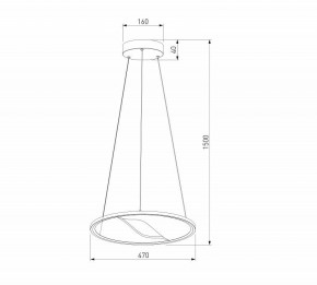 Подвесной светильник Eurosvet Occhio 40026/1 LED серый в Покачах - pokachi.ok-mebel.com | фото 5