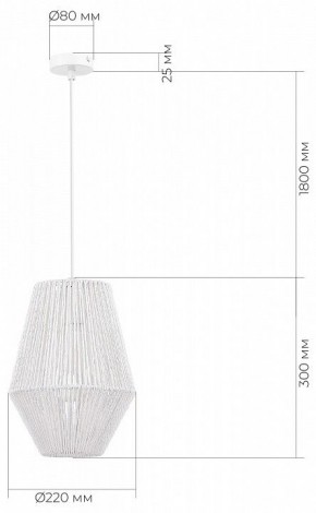 Подвесной светильник EVOLUCE ETTAN SLE6025-513-01 в Покачах - pokachi.ok-mebel.com | фото 6