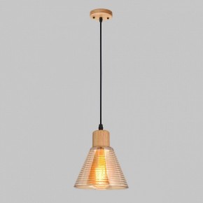 Подвесной светильник Imex MD.5870 MD.5870-1-P-WOOD+BK в Покачах - pokachi.ok-mebel.com | фото 3