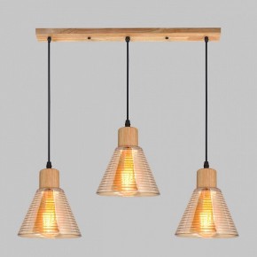 Подвесной светильник Imex MD.5870 MD.5870-3-P-WOOD+BK в Покачах - pokachi.ok-mebel.com | фото 2
