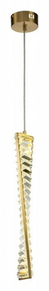 Подвесной светильник Indigo Frizzante 12015/1P Brass в Покачах - pokachi.ok-mebel.com | фото 3
