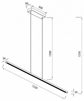 Подвесной светильник Mantra Lineal 8955 в Покачах - pokachi.ok-mebel.com | фото 4