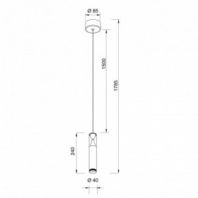 Подвесной светильник Mantra Spark 8965 в Покачах - pokachi.ok-mebel.com | фото 4