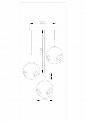 Подвесной светильник Moderli Amo V11524-3P в Покачах - pokachi.ok-mebel.com | фото 6