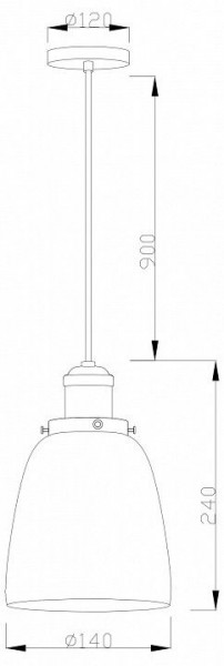 Подвесной светильник Moderli Single V11517-1P в Покачах - pokachi.ok-mebel.com | фото 7