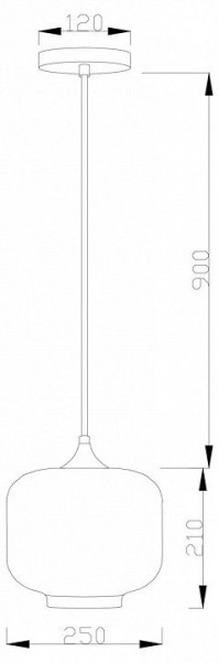 Подвесной светильник Moderli Teen V11532-1P в Покачах - pokachi.ok-mebel.com | фото 7