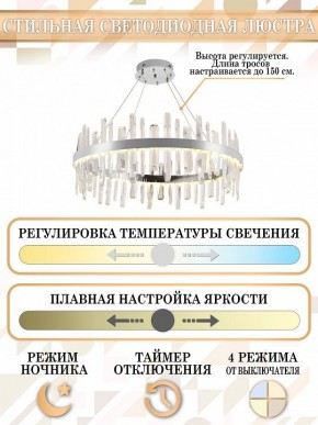 Подвесной светильник Natali Kovaltseva Smart Нимбы LED LAMPS 81257 в Покачах - pokachi.ok-mebel.com | фото 5